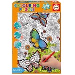 300 ELEMENTÓW Motyle Puzzle do kolorowania