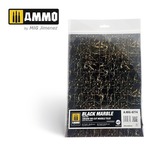 Ammo: Black Marble - Square Die-Cut Marble Tiles (2)