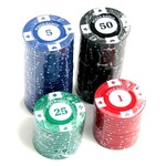 Żetony pokerowe Standard 100 szt. 7,5g