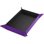 Gamegenic: Magnetic Dice Tray - Rectangular - Black/Purple