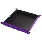 Gamegenic: Magnetic Dice Tray - Square - Black/Purple
