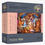 Gra puzzle drewniane 1000 elementów Czarodziejska komnata