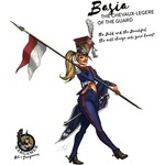 Hot & Dangerous: Basia, the Chevaux-legere of the Guard (28 mm)