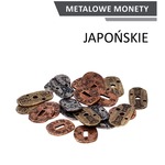 Metalowe monety - Japońskie (zestaw 24 monet)