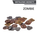 Metalowe monety - Zombie (zestaw 24 monet)