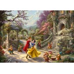 PQ Puzzle 1000 el. THOMAS KINKADE Królewna Śnieżka i siedmiu krasnoludków (Disney)