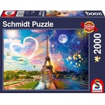 PQ Puzzle 2000 el. Dzień i noc / Paryż