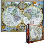 Puzzle 1000 Antyczna mapa świata