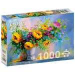 Puzzle 1000 el. Bukiet z żółtymi kwiatami