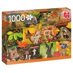 Puzzle 1000 el. PC Zwierzęta które lubią jesień