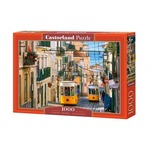 Puzzle 1000 elementów - Lizbońskie tramwaje, Portugalia