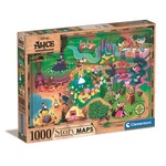 Puzzle 1000 elementów Story Maps Alicja w Krainie Czarów