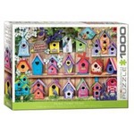 Puzzle 1000 Kolorowe domki dla ptaków