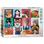 Puzzle 1000 Śmieszne koty