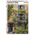 Puzzle 1000 Niebieski Balkon