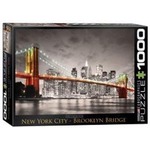 Puzzle 1000 Nowy York, Widok na Most Brooklyński