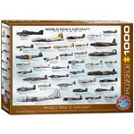 Puzzle 1000 World War II Aircraft 6000-0075