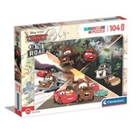 Puzzle 104 Maxi Super Kolor Disney Cars