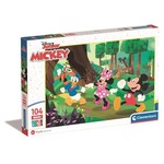 Puzzle 104 Maxi Super Kolor Mickey and Friends