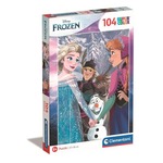 Puzzle 104 super kolor Disney Frozen 25742