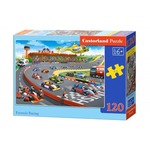 Puzzle 120 elementów - Wyścig Formuły