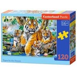 Puzzle 120 Tigers by the Stream CASTOR
