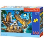 Puzzle 180 Owl Family CASTOR