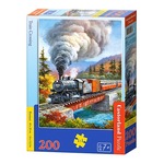 Puzzle 200 elementów - Przejazd kolejowy