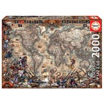 Puzzle 2000 el. Mapa piratów