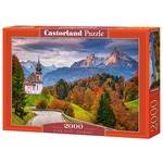 Puzzle 2000 elementów Jesień w Alpach Bawarskich, Niemcy