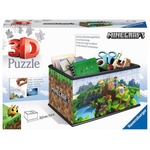 Puzzle 216 elementów 3D Szkatułka Minecraft
