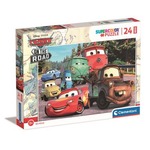 Puzzle 24 maxi super kolor Cars on the road 24239