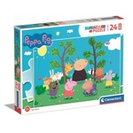 Puzzle 24 maxi super kolor Peppa Pig 24237