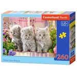 Puzzle 260 Three Grey Kittens CASTOR