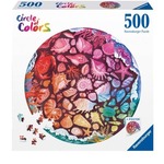 Puzzle 2D 500 Paleta kolorów. Muszle