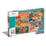 Puzzle 3x48 Super Kolor Disney Animals