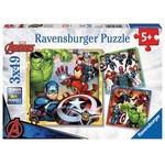 Puzzle 3x49 elementów - Avengers