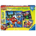 Puzzle 3x49 elementów Power Players