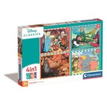 Puzzle 4 w1 super kolor Disney classic 21523