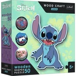 Puzzle 50 drewniane Wood Craft Junior Lilo & Stitch  20205