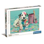 Puzzle 500 HQ The funny dalmatian 35150