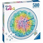Puzzle 500 Paleta kolorów: ciacho