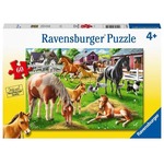 Puzzle 60 Szczęśliwe konie