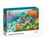 Puzzle 60 Zwierzęta leśne