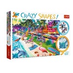 Puzzle 600 Crazy Shapes Plaża w Miami TREFL