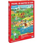 Puzzle 70 elementów. Polska. Od Bałtyku do Tatr