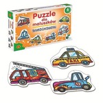 Puzzle dla maluszków - Samochodziki