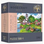 Puzzle drewniane 500+1 Letnia przystań TREFL