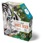 Puzzle konturowe 300 I am - Biały Tygrys