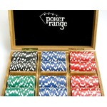 Żetony pokerowe Premium Drewno 300 szt. 14g